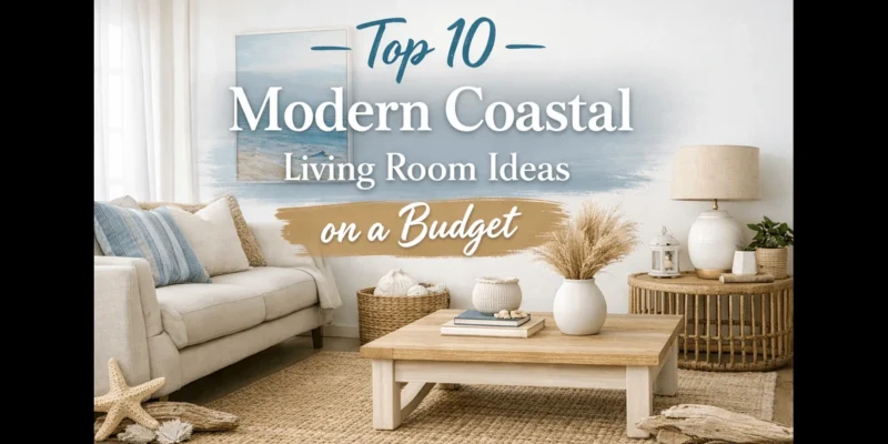 Top 10 Modern Coastal Living Room Ideas on a Budget