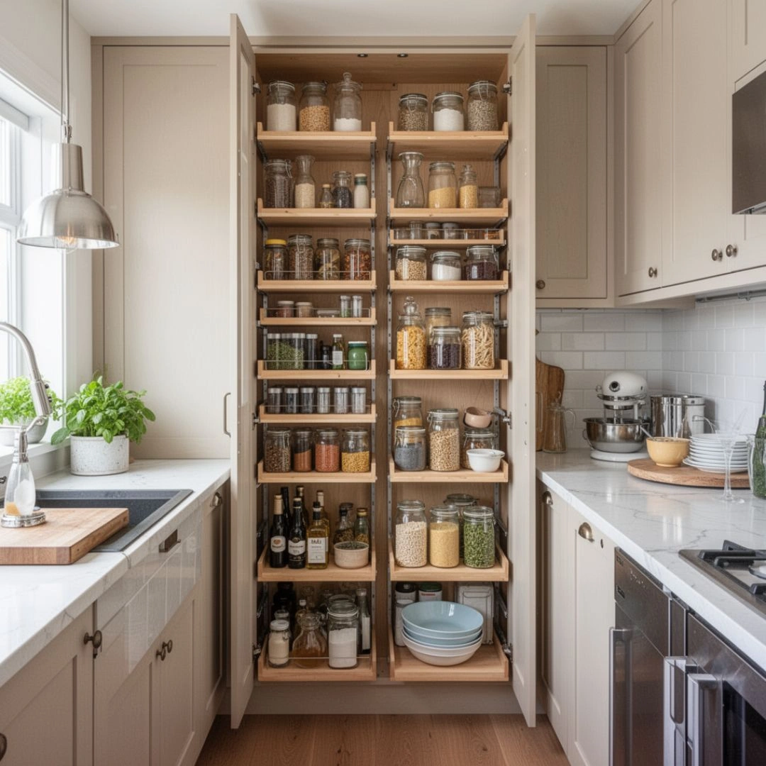 Use Vertical Storage to Maximize Kitchen Space