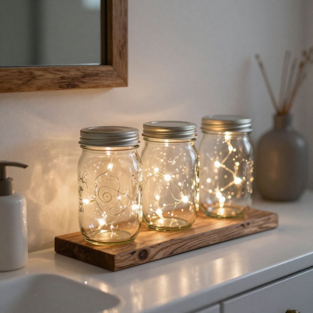 Why Jar Decor Works So Well on Bathroom Vanities
