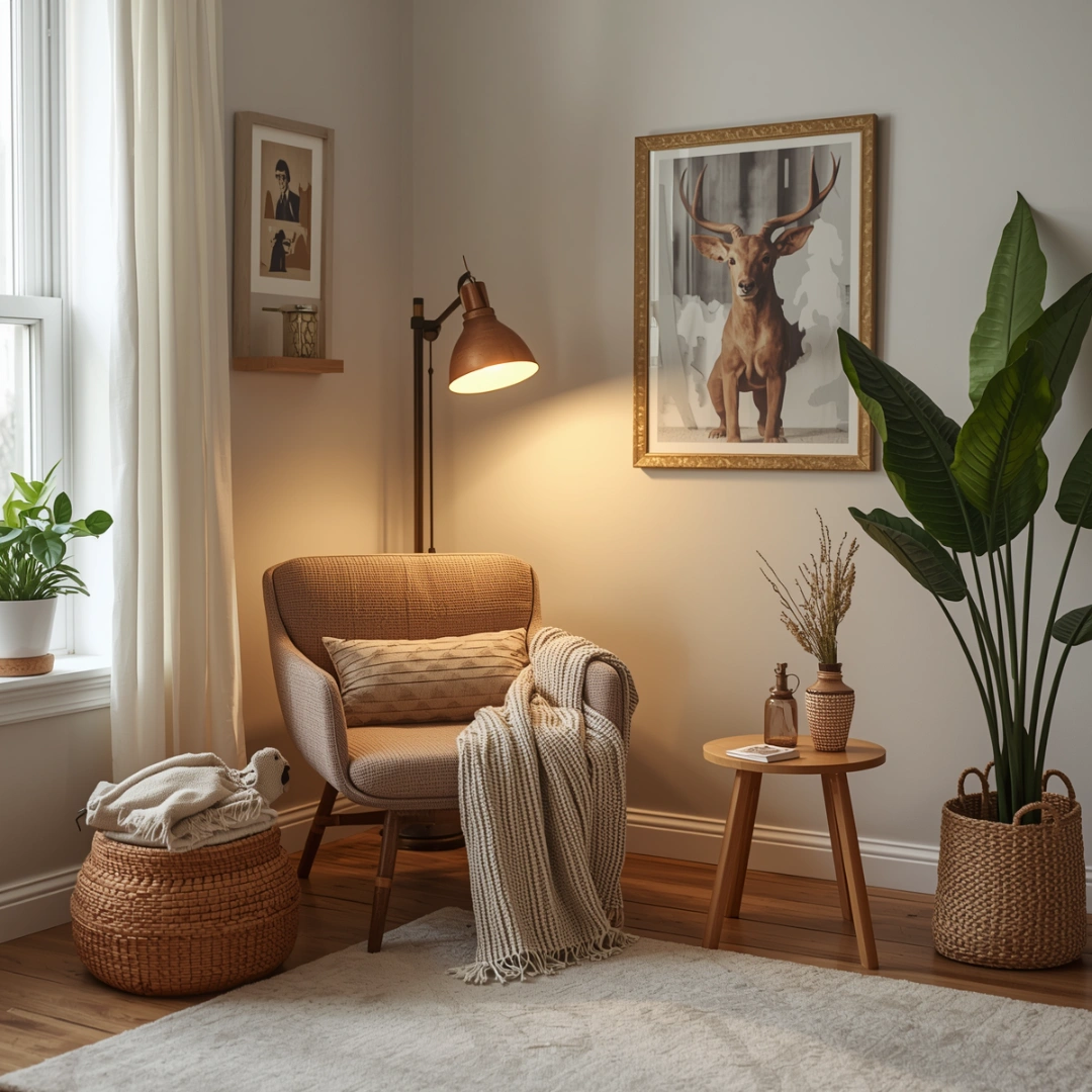 Create a Cozy Reading Nook in Your Living Room Corner for Relaxation and Comfort