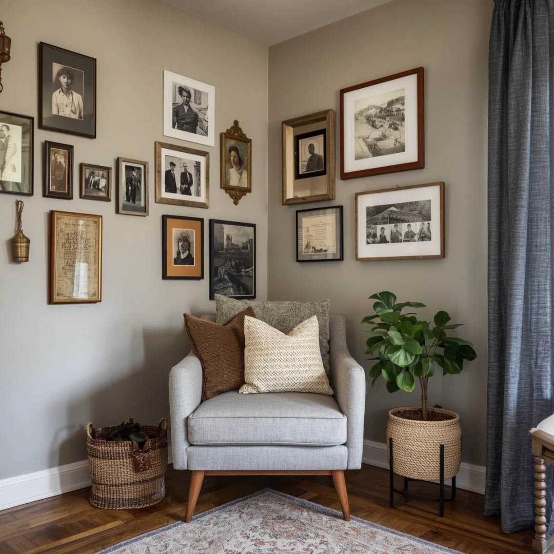 Create a Personal Display Corner with Meaningful Decor and Collections