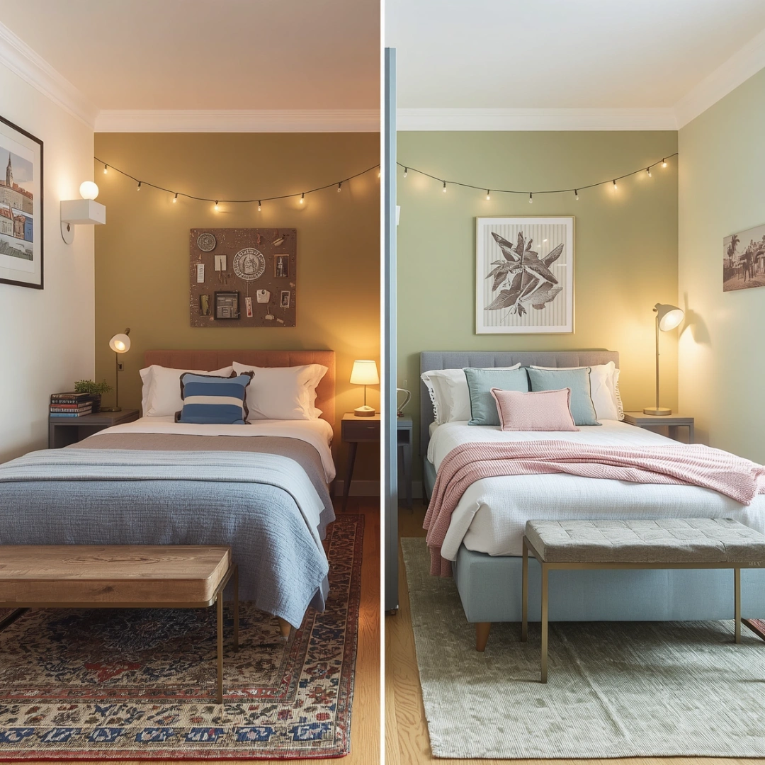 Create Personal Zones with Rugs, Lighting, and Color