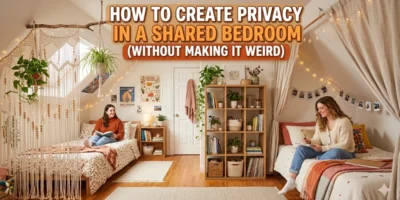 How to Create Privacy in a Shared Bedroom