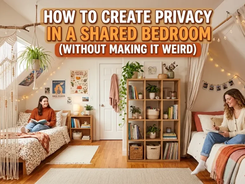 How to Create Privacy in a Shared Bedroom How to Create Privacy in a Shared Bedroom