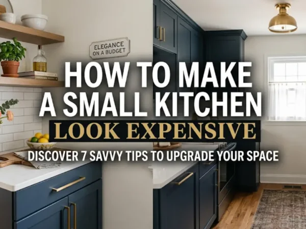 How to Make a Small Kitchen Look Expensive on a Budget
