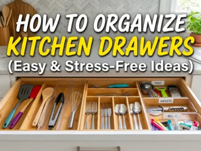 How to Organize Kitchen Drawers 1