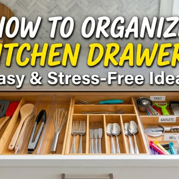 How to Organize Kitchen Drawers 1