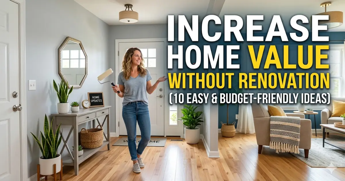 Increase Home Value Without Renovation