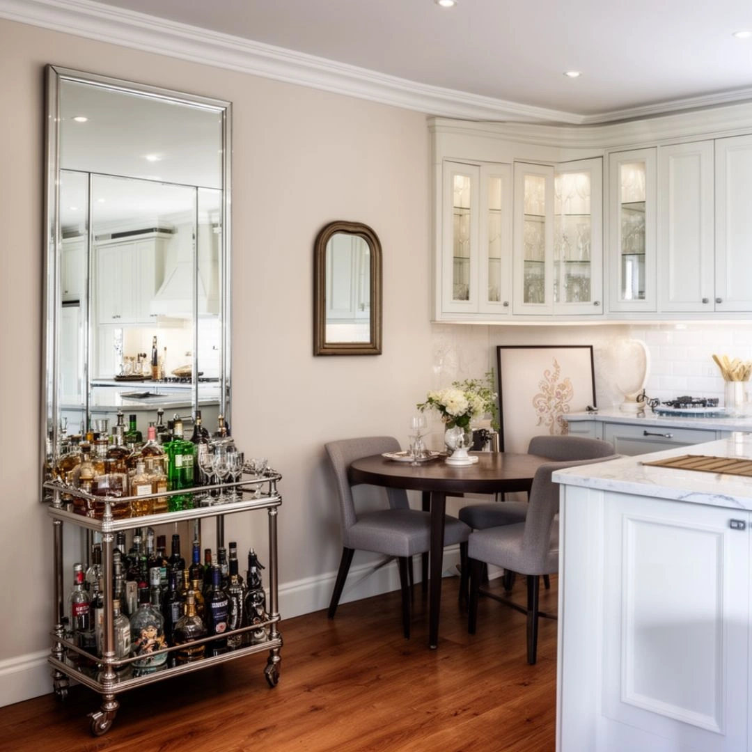 Use Mirrors and Reflective Surfaces Strategically