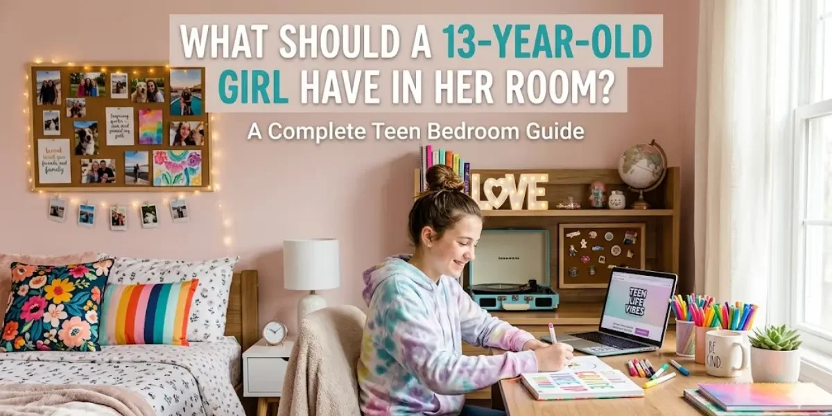 What Should a 13-Year-Old Girl Have in Her Room