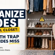 How to Organize Shoes in a Small Closet 1