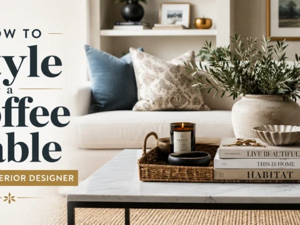 How to Style a Coffee Table Like an Interior Designer