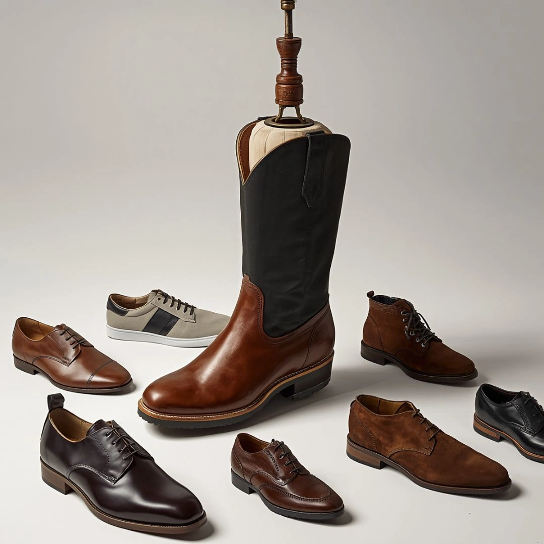 Storing Shoes by Material Storing Shoes by Material