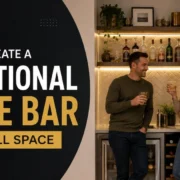 How to Create a Functional Home Bar in a Small Space