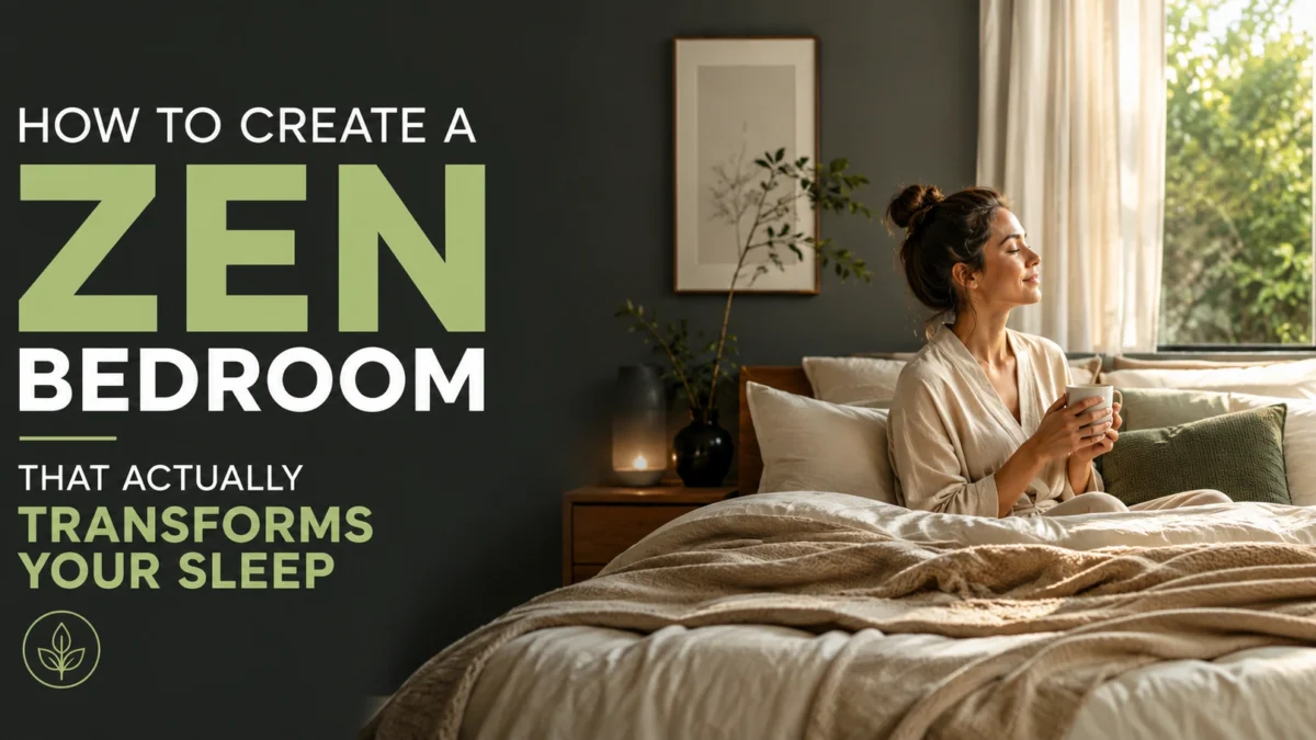 How to Create a Zen Bedroom for Better Sleep