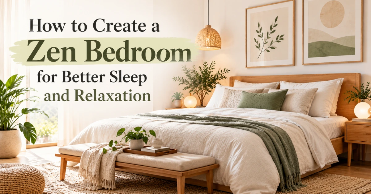 How to Create a Zen Bedroom for Better Sleep and How to Create a Zen Bedroom for Better Sleep and Relaxation