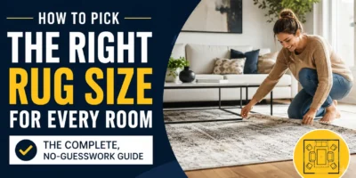 How to Pick the Right Rug Size for Every Room