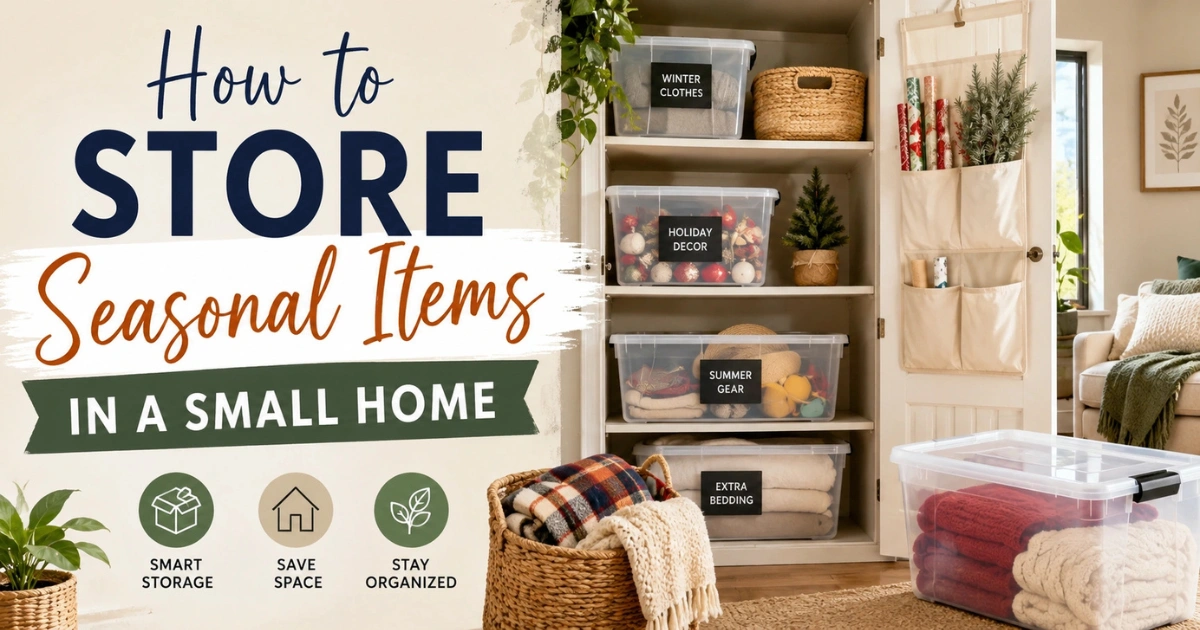 How to Store Seasonal Items in a Small Home 1 How to Store Seasonal Items in a Small Home 1