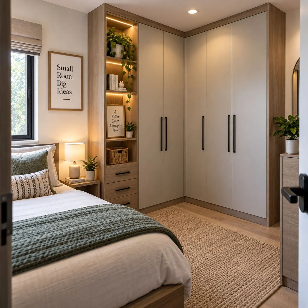 Corner Wardrobe Ideas for Small Bedrooms Corner Wardrobe Ideas for Small Bedrooms