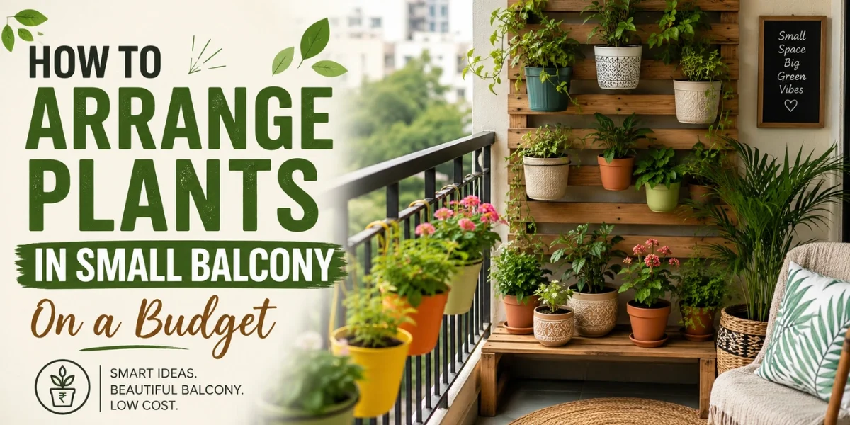 How to Arrange Plants in Small Balcony on a Budget