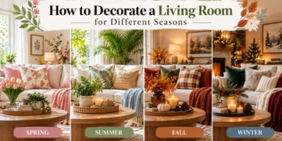 How to Decorate a Living Room for Different Seasons