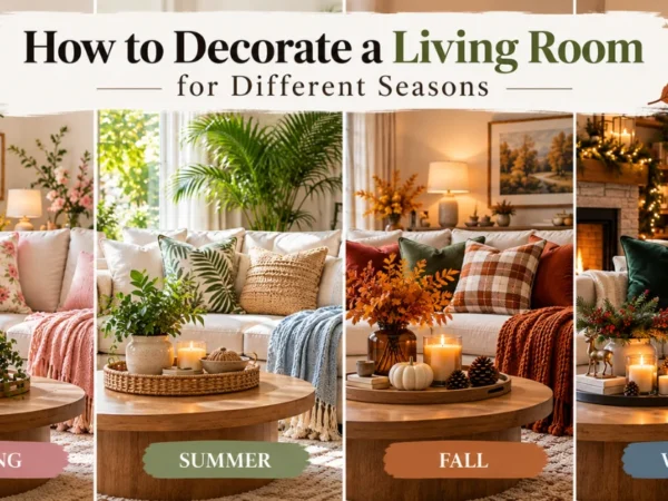 How to Decorate a Living Room for Different Seasons How to Decorate a Living Room for Different Seasons