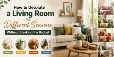 How to Decorate a Living Room for Different Seasons