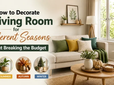 How to Decorate a Living Room for Different Seasons