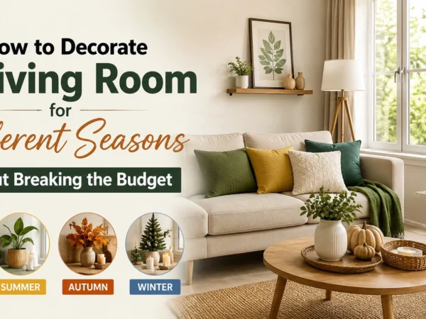 How to Decorate a Living Room for Different Seasons Without Breaking the Budget How to Decorate a Living Room for Different Seasons