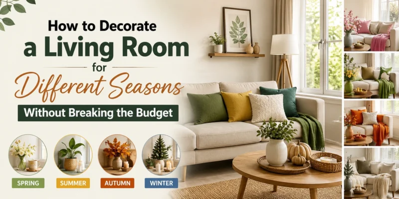 How to Decorate a Living Room for Different Seasons
