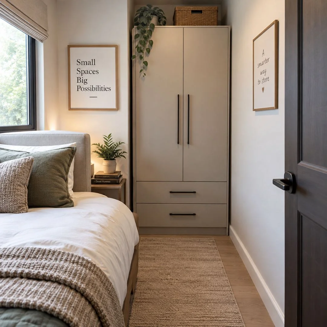 Why Small Bedroom Wardrobes Need a Different Strategy Why Small Bedroom Wardrobes Need a Different Strategy