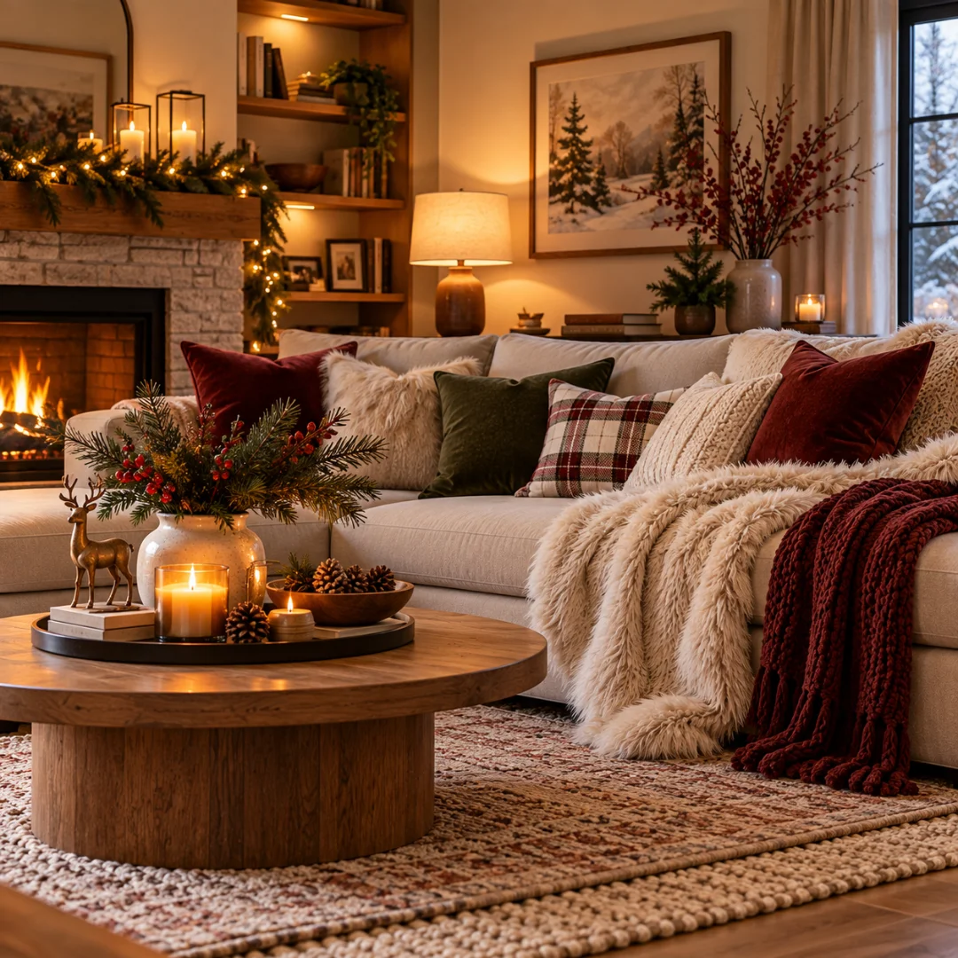 Winter Cozy & Layered_ Velvet, Faux Fur & Moody Color